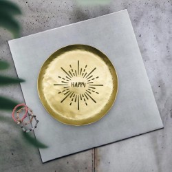 Minischale Brass Happy Star