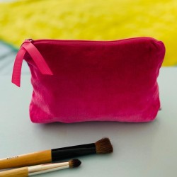 Pouch Zip Velvet OOPS & FRIENDS
