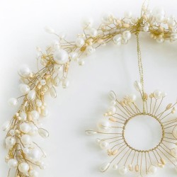 Dekoration FUNKEL Gold in Gold