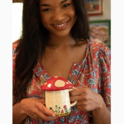 Tasse mit Deckel Grow Own Way Mushroom