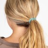 Hair tie Set of 5 - Metallic Stars