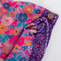 Shower Body Towel Wrap - Flowers S/M