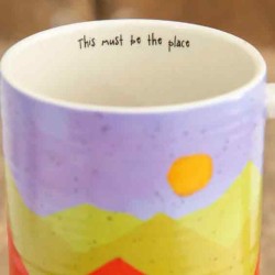 Tasse Latte Mug the place mountain