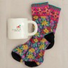 Coffret cadeau tasse et chaussettes you make the world
