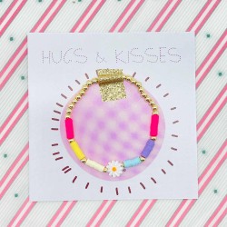 Goldflower Colorblock elastic