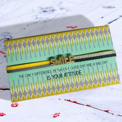 Bracelet Woven Tape Smile stripe