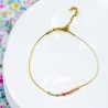 Armband ultrafine gold multibeads