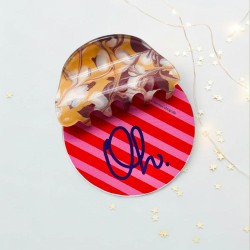 Hairclip/ Hairclaw melange mix 24