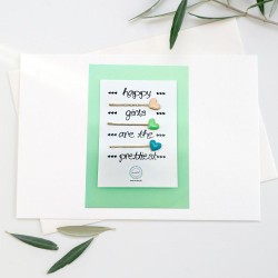 Hairclip Smiley Emaille Heart Set3