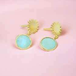 Boucles d´Oreilles ART N bead Star turk