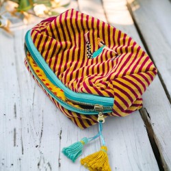 Cosmetic bag tYoga L plum orange