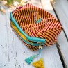 Cosmetic bag tYoga L plum orange
