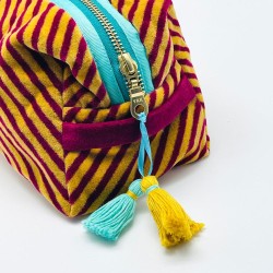 Cosmetic bag tYoga L plum orange