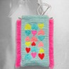 Cellphone Bag Hearts with hearts