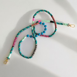 Schultergurt, Handyband Wrap + Beads