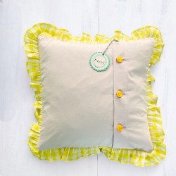 Housse de Coussin Yoga frill 3030