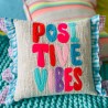 Housse de Coussin Positive vibe 3030