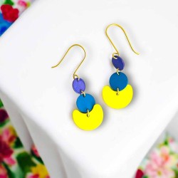 Boucles d´Oreilles PopArt Halfmoon