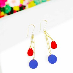 Boucles d´Oreilles PopArt Chain