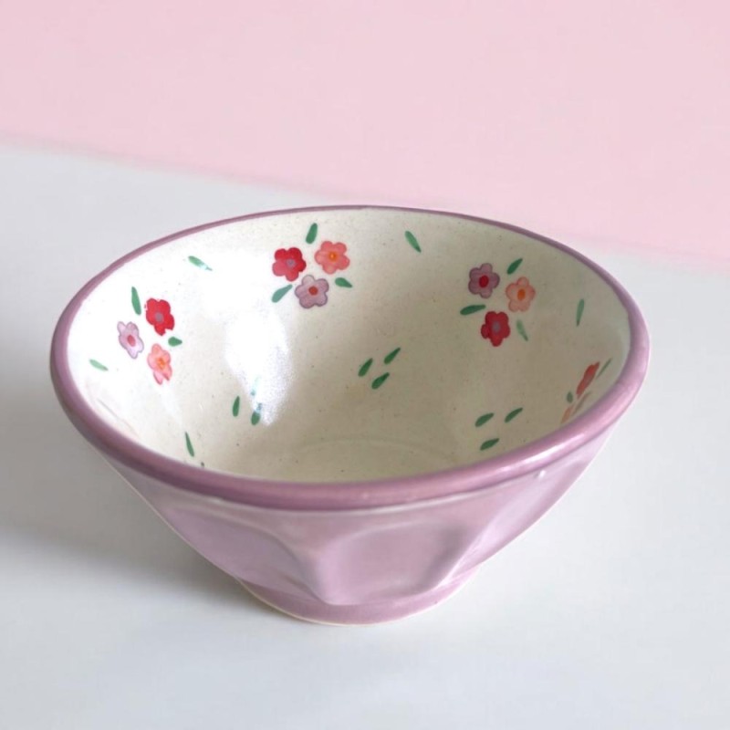 Bowl S ceramic millefleur