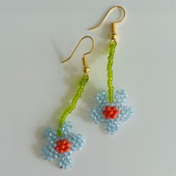 Boucles d´Oreilles sweet flower mix 1