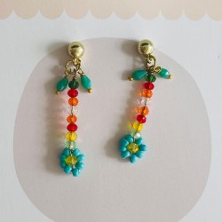Earrrings sweet flower mix 5