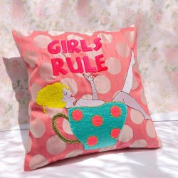 Cushion cover Girls Rule 3030