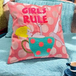Housse de Coussin Girls Rule 3030