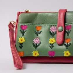 Wallet Leather Patchouli HK mint