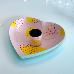 Kerzenhalter Heart Print sweet dot