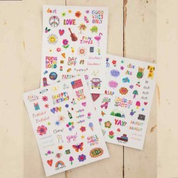 Shaped Sticker Set Multi