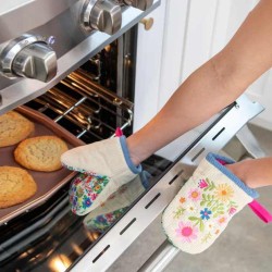 Gant de cuisine mini bestickt Set/2