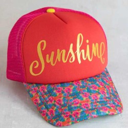 Casquette Coral Sunshine