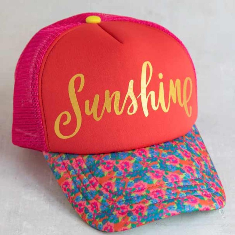 Casquette Coral Sunshine
