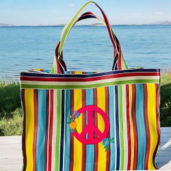 Shopper recycled plastic Peace