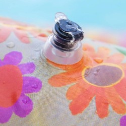 Bouée rose en forme de cœur Live Happy