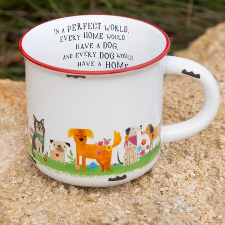 Mug Camping Every Home has a Dog