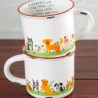 Mug Camping Every Home has a Dog