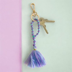 Keychain Bead chain Tassle