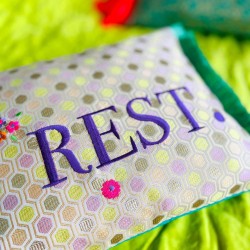 Housse de Coussin Brokat REST 3040