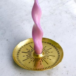 Candle Holder Messing Star