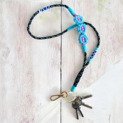 Porte-Clés/ Lanyard 3 flower