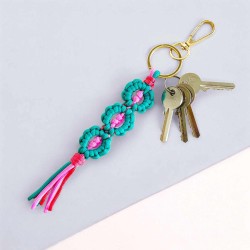 Lanyard 3 flower S multi