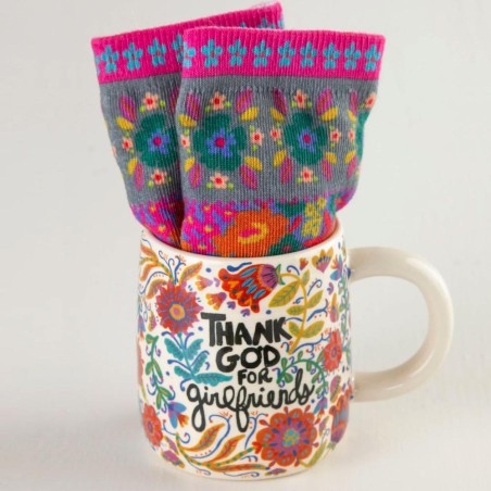 Set mug & chaussettes Girlfriends