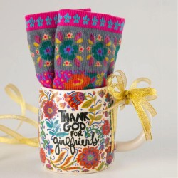 Set mug & chaussettes Girlfriends