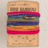 Bandeau Boho Fleece Rainbow