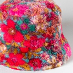 Chapeau Bucket Hat Pink Floral