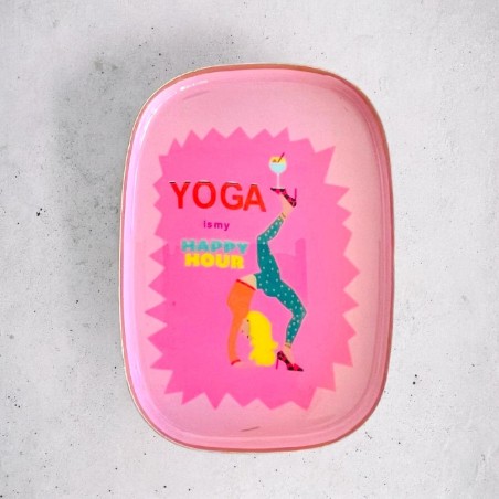 Mini Trinket Happy hour yoga