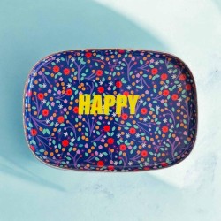 Mini Trinket Happy Millefleur blue