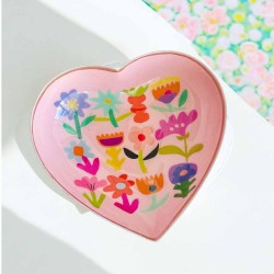 Vide-Poche Coeur Bold Flowers